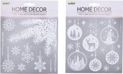 Vianočná dekorácia na stenu alebo okno