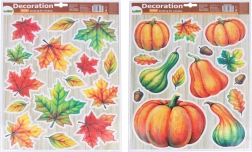 Okenné dekorácie Halloween 41 × 29 cm