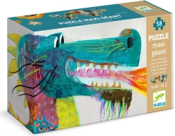 Djeco veľké puzzle Drak, 58 dielikov