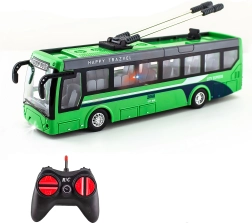 Trolejbus RC na diaľkové ovládanie 21 cm
