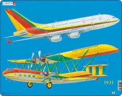 Puzzle lietadlá história a súčasnosť 23 dielikov