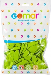 Pastelové pistáciové balóniky 26 cm – GODAN (100 ks)