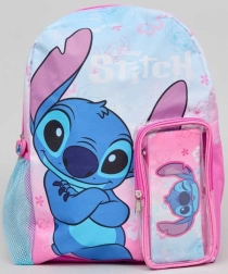Detský predškolský batoh Stitch s puzdrom