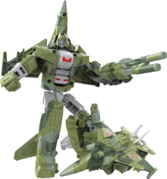 Transformovateľný robot a stíhačka