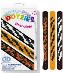 výroba náramkov so zvieracími motívmi – sada 3 ks