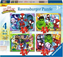 Puzzle RAVENSBURGER Spidey a jeho úžasní priatelia 4v1