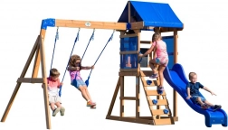 Drevené ihrisko Aurora Domček so Šmykľavkou