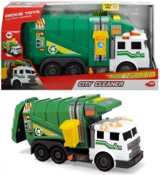 Smetiarske auto so zvukom a svetlom