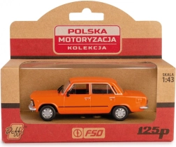 Model auta Fiat 125p - oranžový