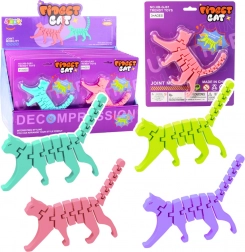 Puzzle Mačka Fidget 3D Skladačka