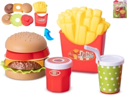 Detský fastfoodový herný set, 11 dielov