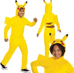 Detský kostým POKEMON Pikachu kigurumi (10–12 rokov, 137–149 cm)