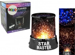 Nočné svetlo Projektor Hviezdne planéty s batériami