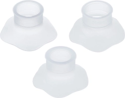Canpol babies náhradné silikónové vložky 17/19/21 mm k odsávačke materského mlieka SmartSense