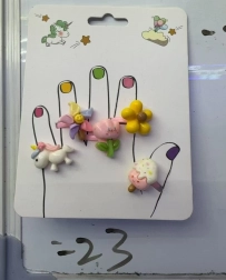 Prstene s kvetinovým a jednorožcovým motívom