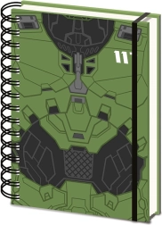 Krúžkový blok A5 HALO