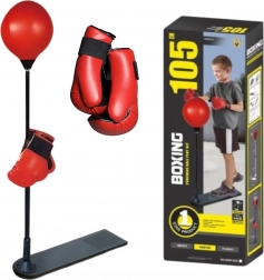 Woopie Detský Boxovací Set Stojací Boxovací Gruska Nastaviteľná 70-105 cm