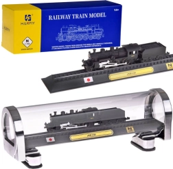 Zberateľský model lokomotívy JNR C50 1:160 v ochrannej vitríne