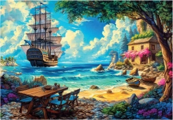 Puzzle Pirátska zátoka XL 260 dielikov