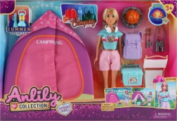 Bábika so stanom a efektmi set 30 cm