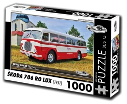 Puzzle Retro-Autá Škoda 706 RO Lux 1951 1000 dielikov