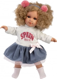 Realistická bábika Llorens Elena s mäkkým textilným telom - 35 cm