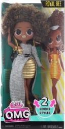 Bábika L.O.L. Surprise! O.M.G. Royal Bee – módna bábika 25 cm
