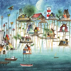 Puzzle Pier City 1023 dielikov MAGNOLIA