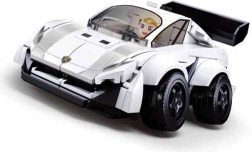 Stavebnica Sluban Biely Športový Voz