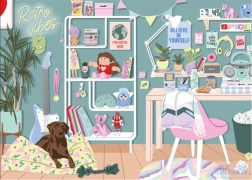 Gibsons puzzle Retro vibrácie 1000 dielikov