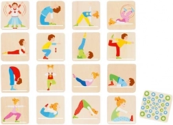 Goki drevené pexeso Gymnastika