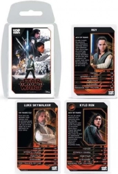 Kartová hra Top Trumps Star Wars: Poslední z Jediov