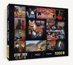 Puzzle Star Trek mačky 1000 dielikov