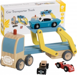 Drevený Auto Transportér Classic World
