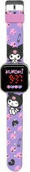 LED digitálne hodinky Kuromi Hello Kitty