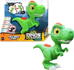 Interaktívny hovoriaci T-Rex so svetelným efektom