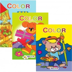 Omaľovánky pre najmenších A4, mix motívov