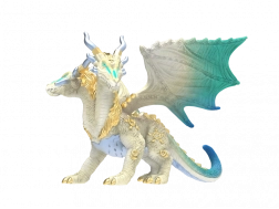 Mytický drak - Snehový