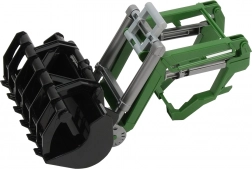 Čelný nakladač pre traktor John Deere 6920 Bruder zelený