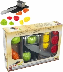 Zeleninová sada s doskou a nožom