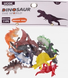 Figúrky zvieratá dinosaury set 12 ks 5 cm