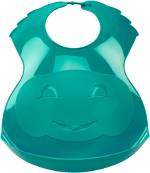 Plastový podbradník Deep Peacock