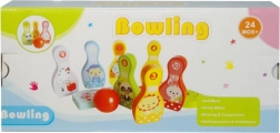 Drevená bowlingová sada pre deti
