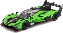 kovový model bburago 1:43 lamborghini sc63 race v darčekovej krabičke