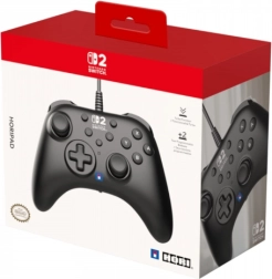 Horipad turbo herný ovládač pre nintendo switch 2 (čierny)