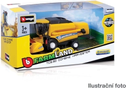 Bburago Farmland kombajn New Holland TC5.90 18 cm – kovový model s príslušenstvom