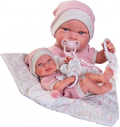 Realistická bábika bábätko z mäkčeného vinylu