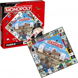 Puzzle MONOPOLY Toruň – 1000 dielikov
