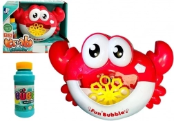 Stroj na mydlové bubliny Crab Red