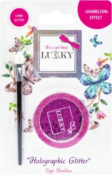 Gélové očné tiene s holografickými trblietkami